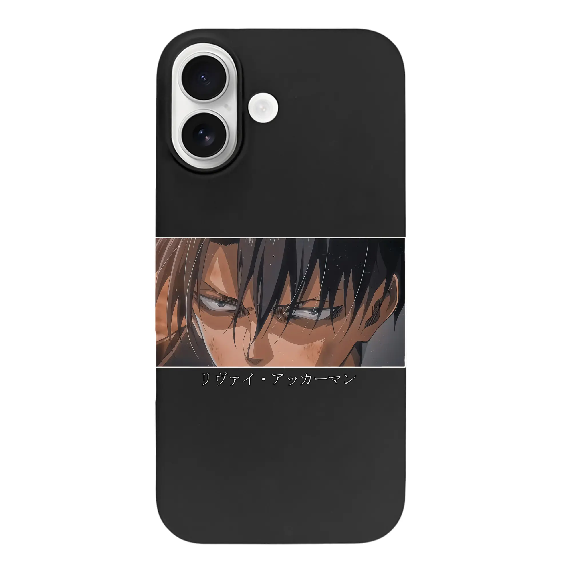 進撃の巨人 グッズ リヴァイ・アッカーマン - iPhone 17 シリーズ シリコンケース 薄型 耐衝撃 指紋防止 ソフトタッチカバー 精密フィット 傷防止 保護ケース iPhone 17/17 Air/17 Pro/17 Pro Max 対応